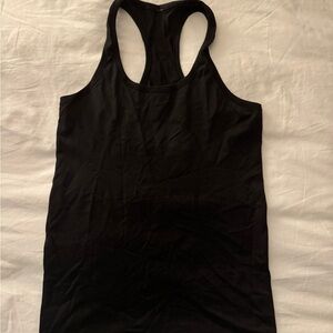 Black Lululemon Racerback Tank Top